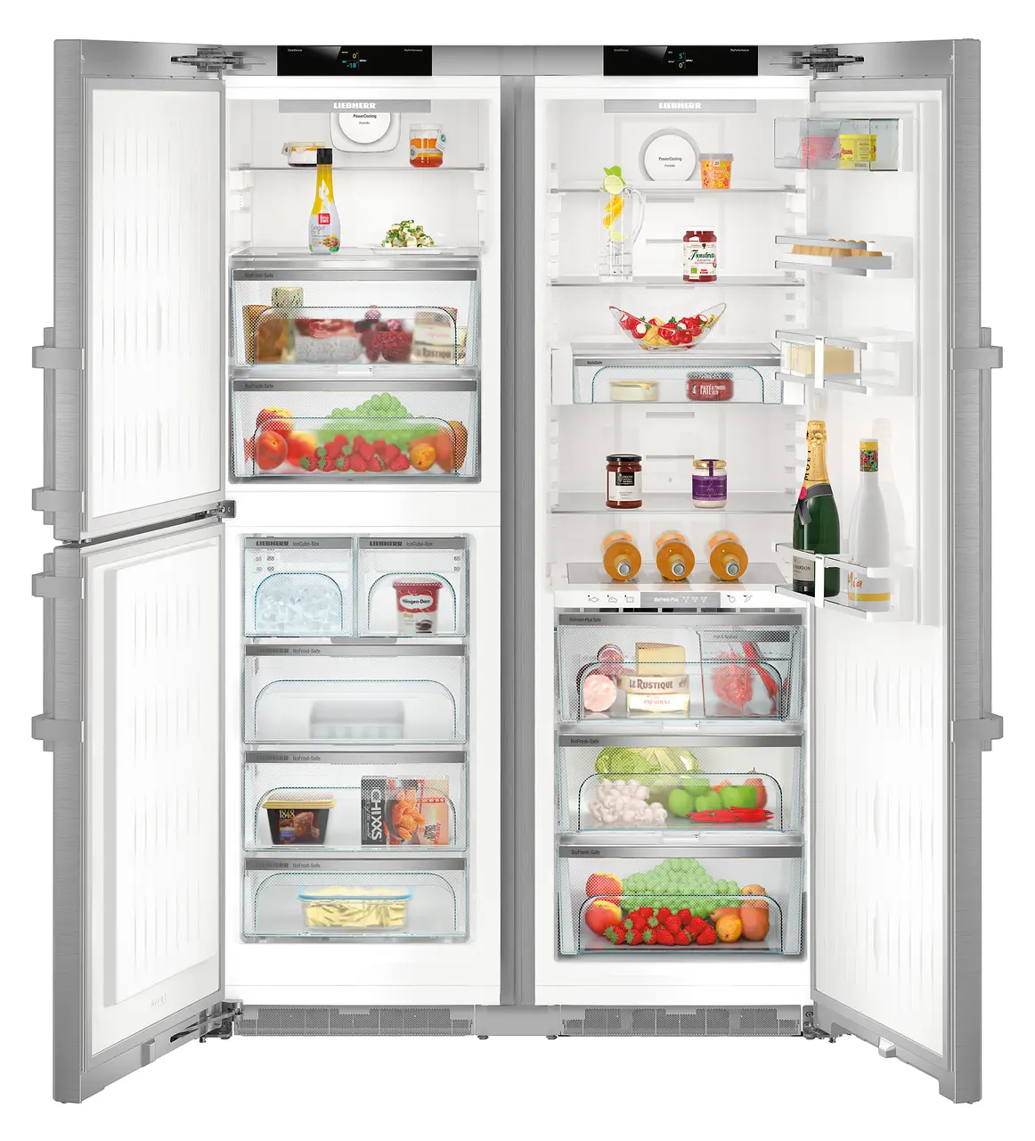 SBSes 8484 PremiumPlus BioFresh NoFrost サイドバイサイド